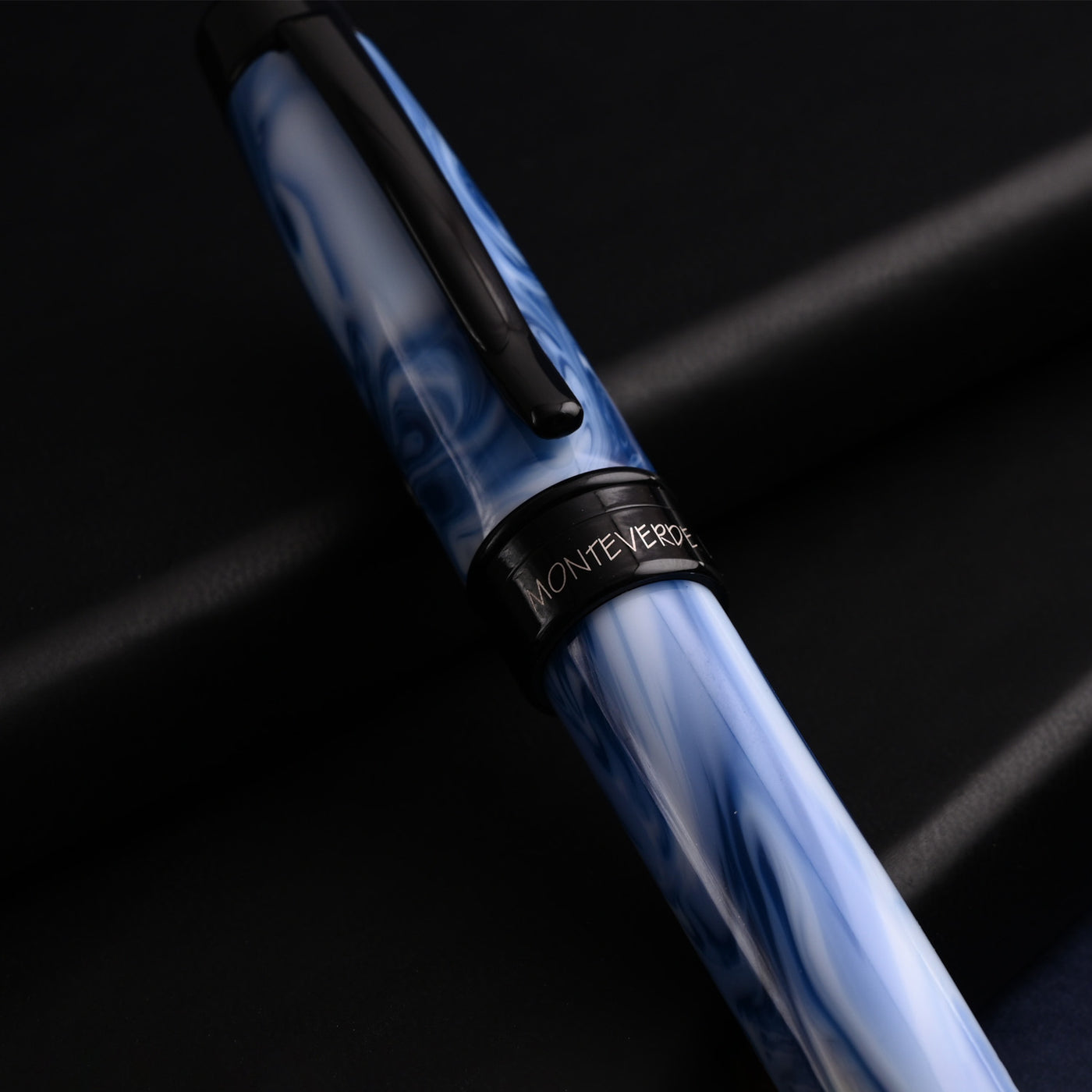 Monteverde Prima Ball Pen - Blue Swirl BT 8