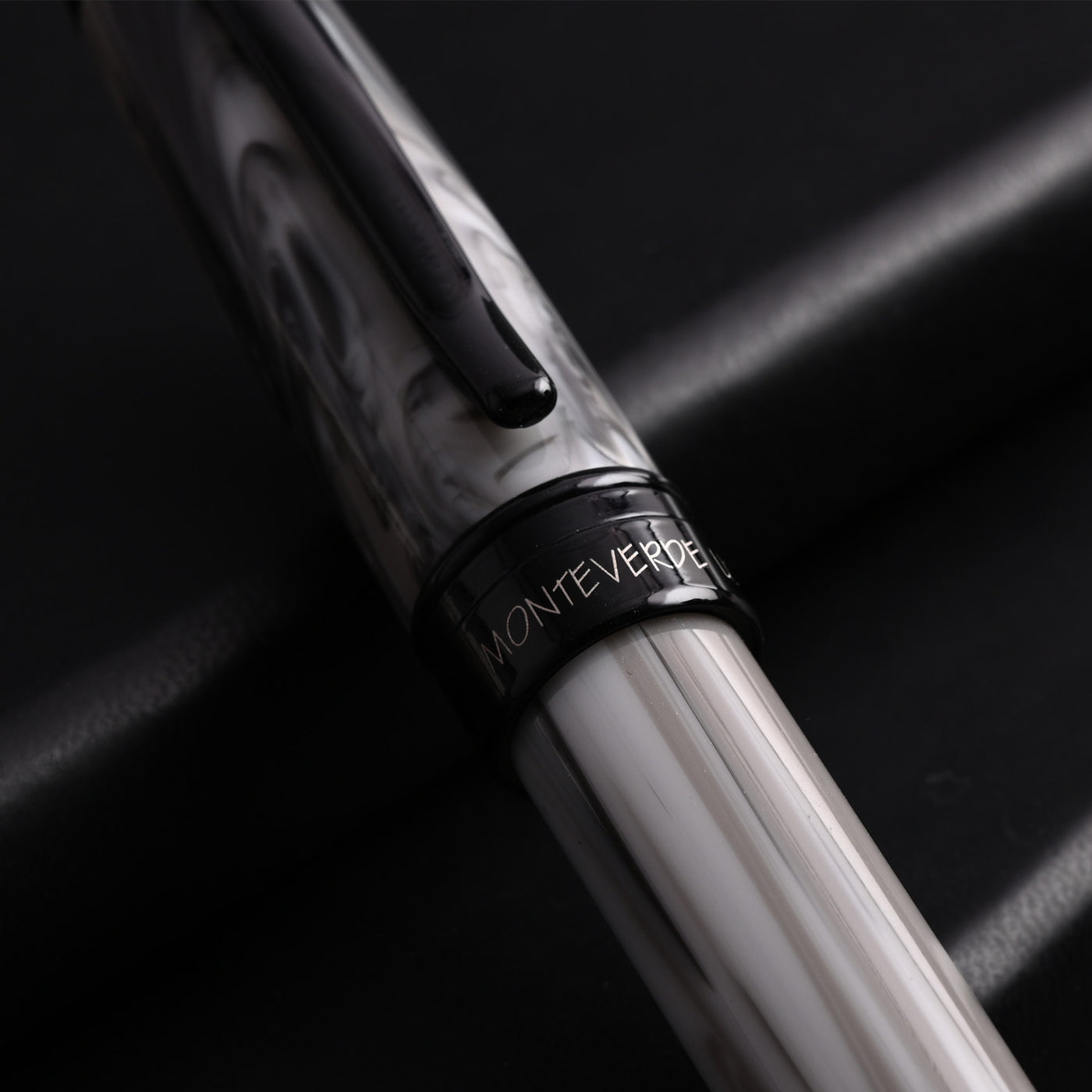 Monteverde Prima Ball Pen - Grey Swirl BT 6