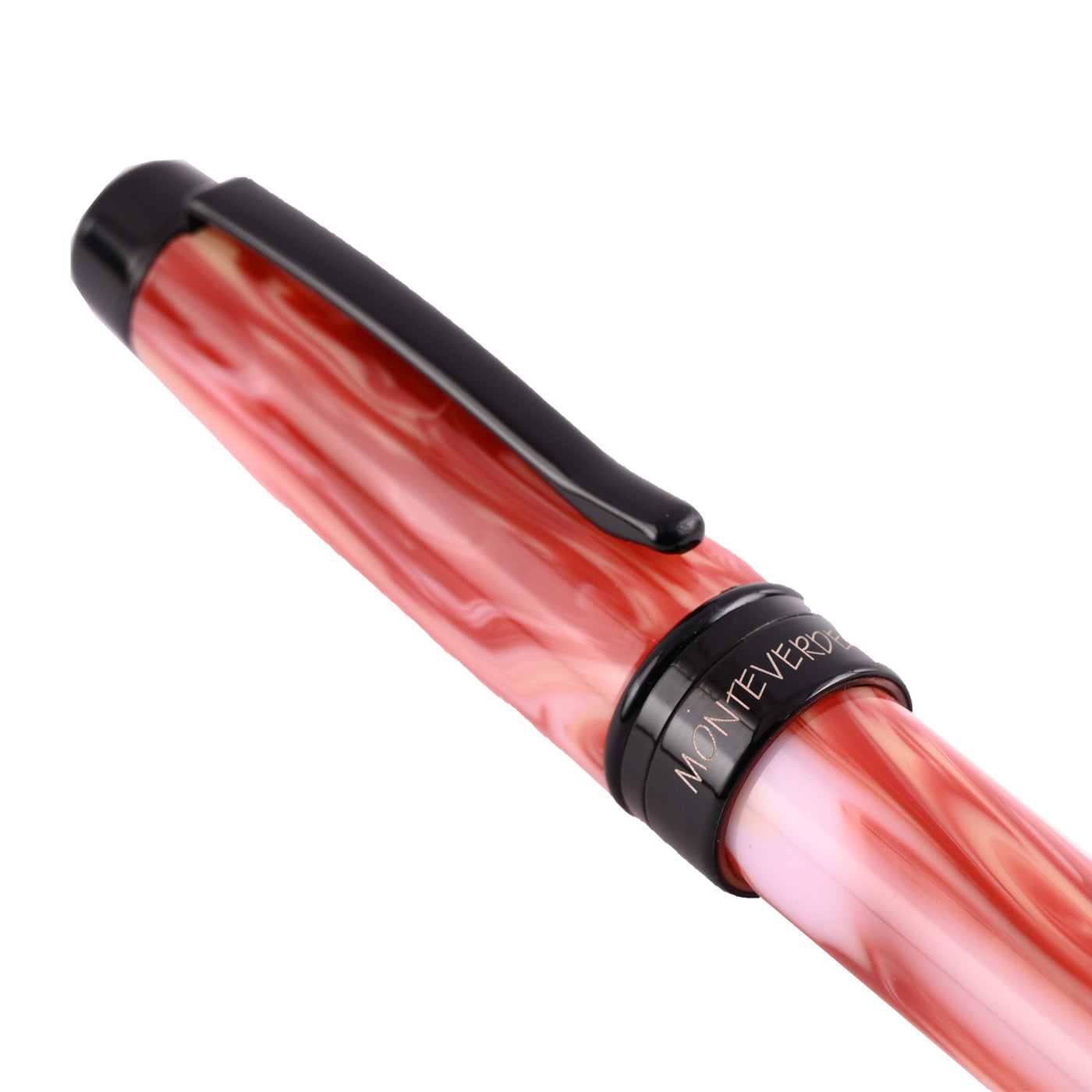 Monteverde Prima Ball Pen - Red Swirl BT 2