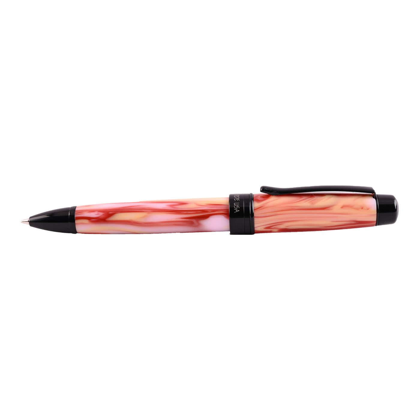 Monteverde Prima Ball Pen - Red Swirl BT 5