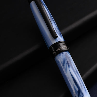 Monteverde Prima Fountain Pen - Blue Swirl BT 12