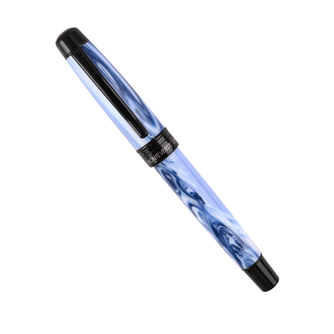 Monteverde Prima Fountain Pen - Blue Swirl BT 7