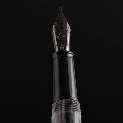 Monteverde Prima Fountain Pen - Grey Swirl BT 12
