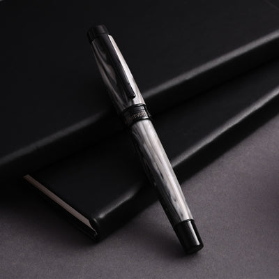 Monteverde Prima Fountain Pen - Grey Swirl BT 14