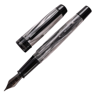 Monteverde Prima Fountain Pen - Grey Swirl BT 1