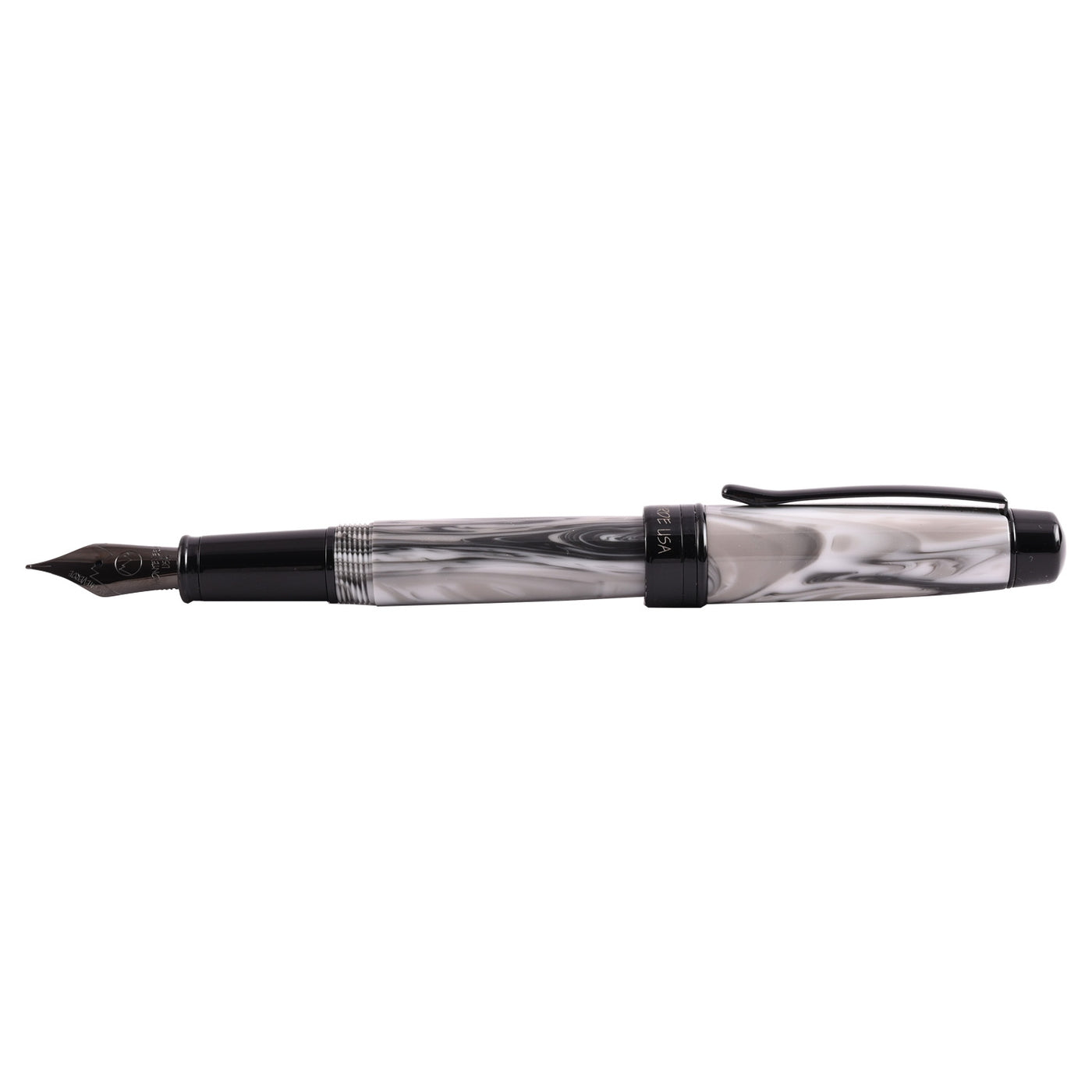 Monteverde Prima Fountain Pen - Grey Swirl BT 6