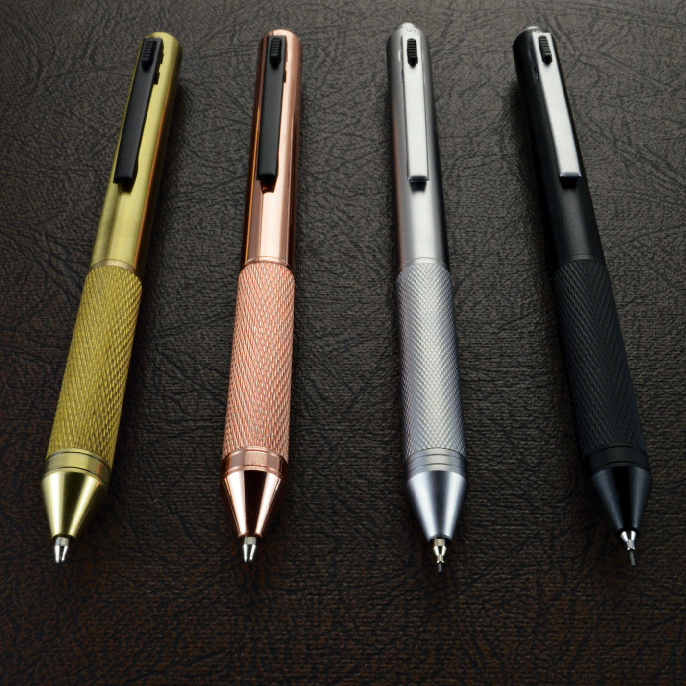 Monteverde Quadro Multifunction Ball Pen - Brass BT 12