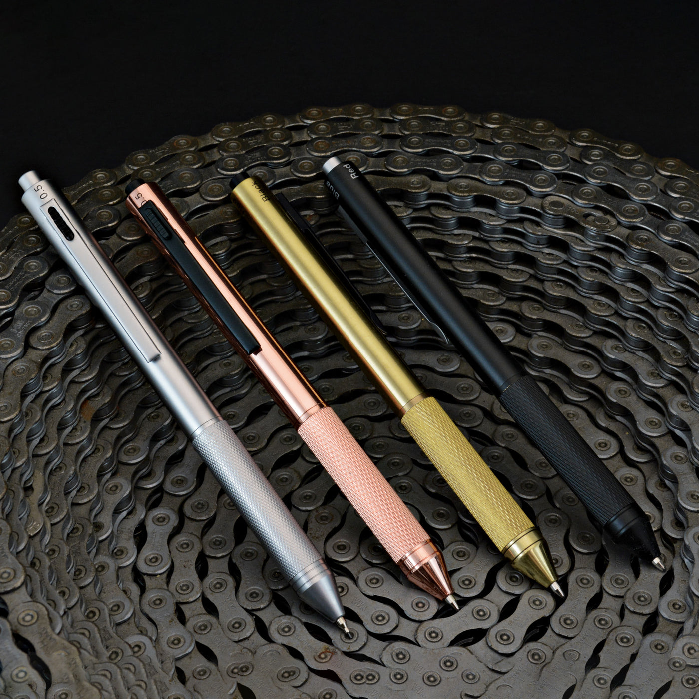 Monteverde Quadro Multifunction Ball Pen - Brass BT 16