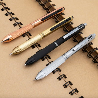 Monteverde Quadro Multifunction Ball Pen - Brass BT 17