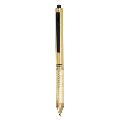 Monteverde Quadro Multifunction Ball Pen - Brass BT 4