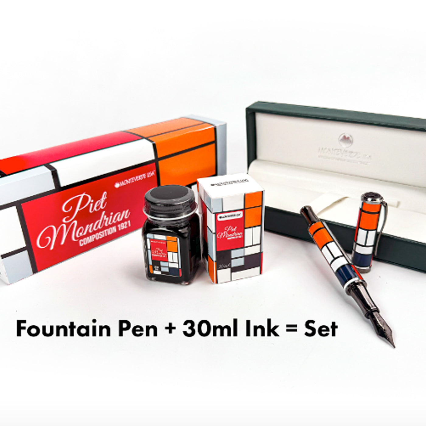 Monteverde Regatta Fountain Pen - Mondrian (Limited Edition) 3