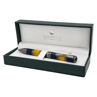 Monteverde Regatta Sport Ball Pen - Blue Yellow 10