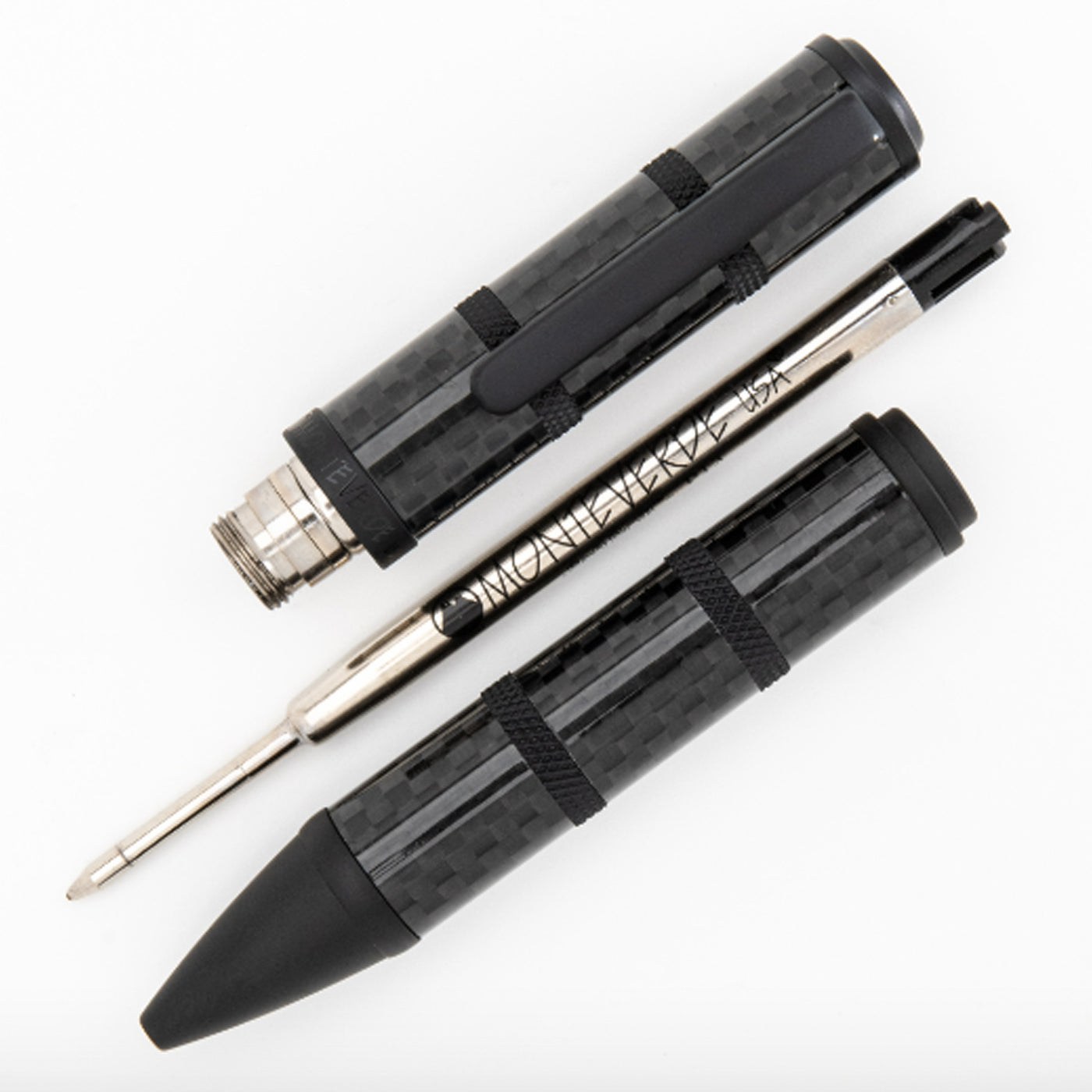 Monteverde Regatta Sport Ball Pen - Carbon Fibre 3