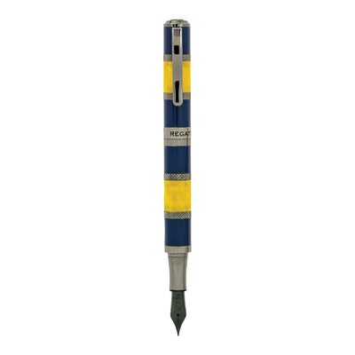 Monteverde Regatta Sport Fountain Pen - Blue Yellow 2