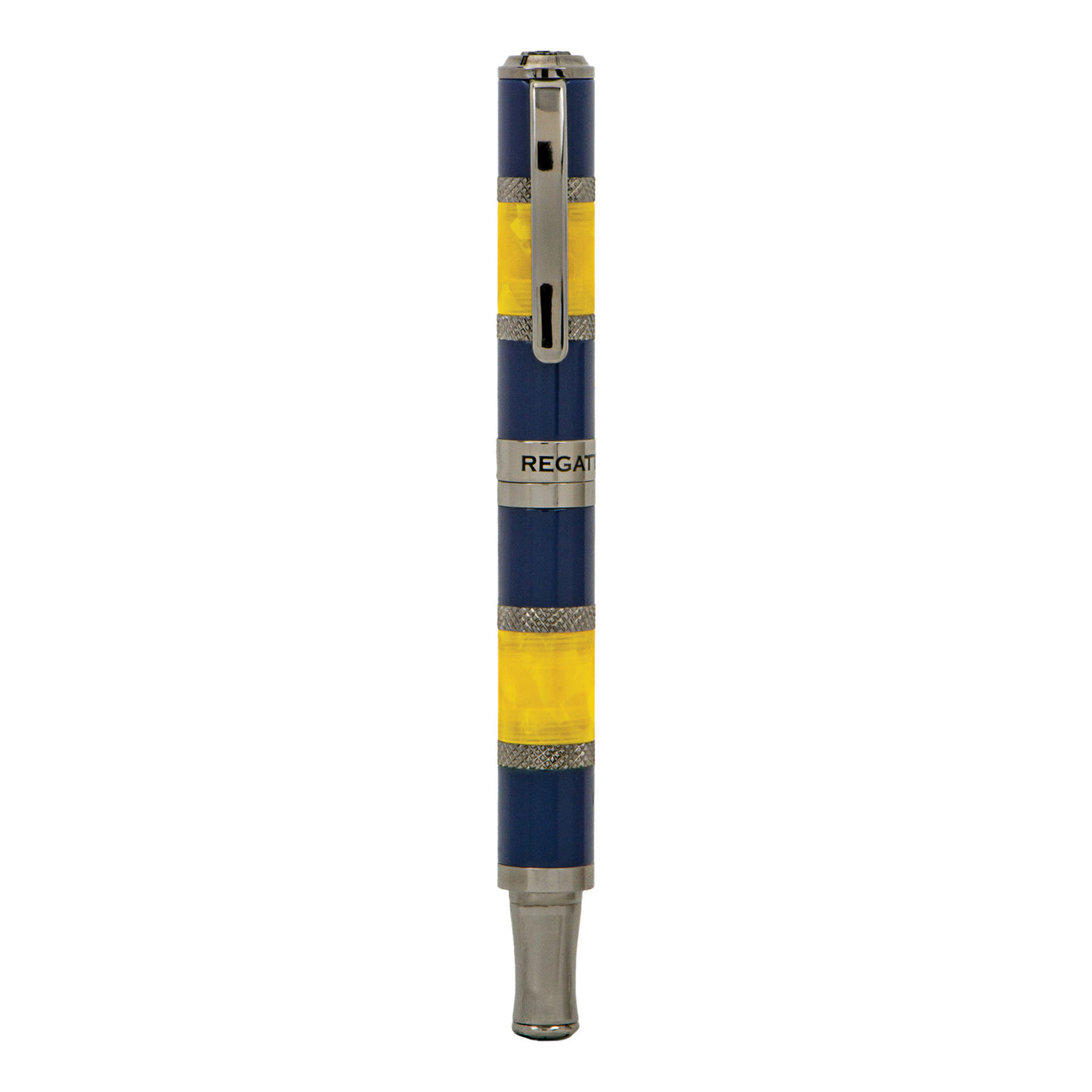 Monteverde Regatta Sport Fountain Pen - Blue Yellow 4