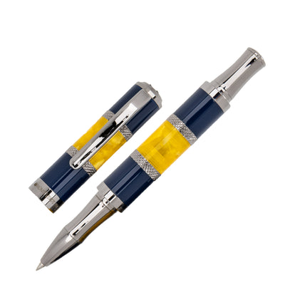 Monteverde Regatta Sport Roller Ball Pen - Blue Yellow 1