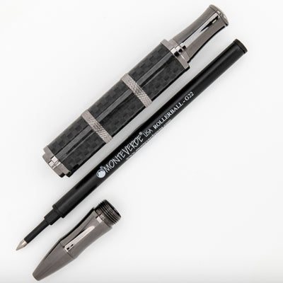 Monteverde Regatta Sport Roller Ball Pen - Carbon Fibre 2