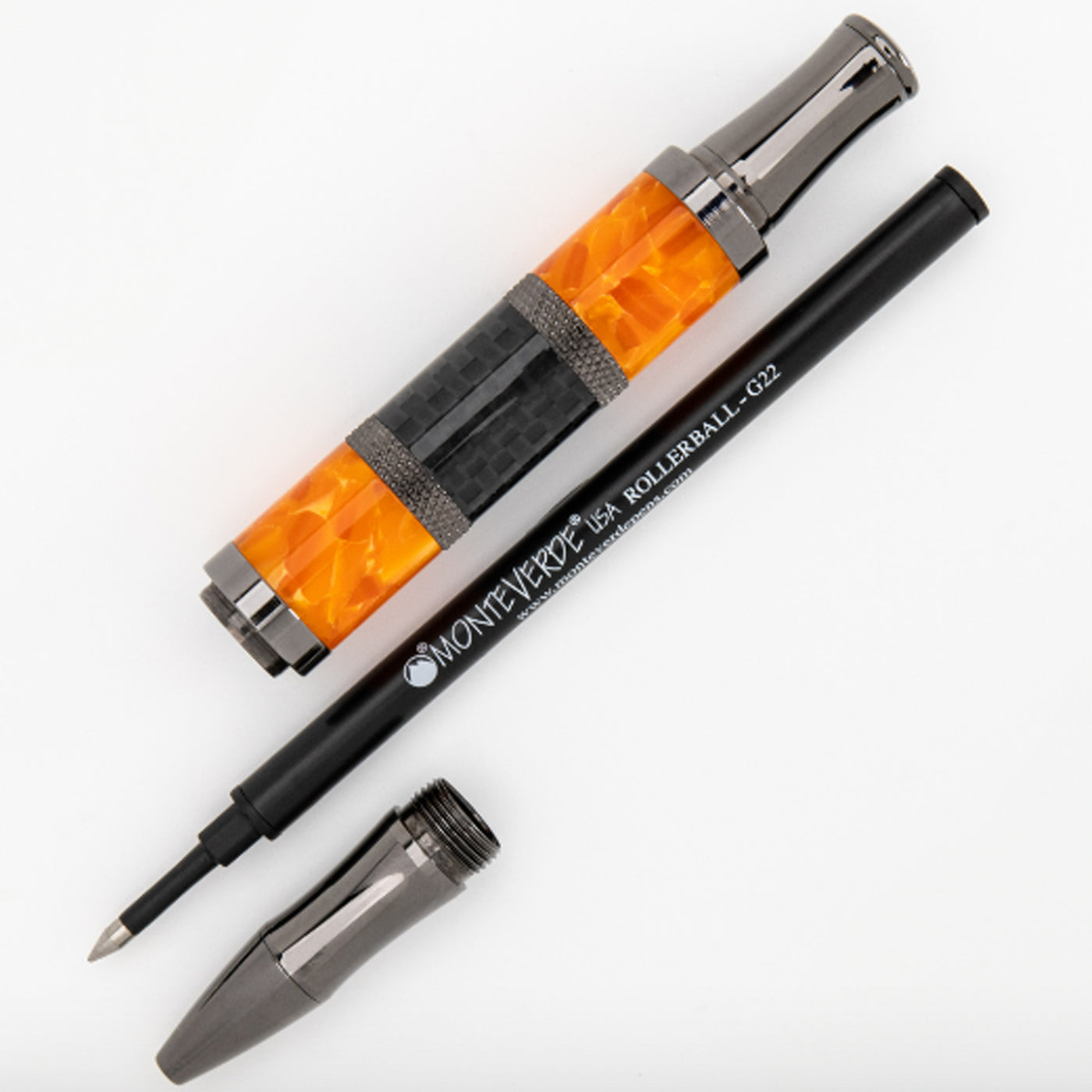 Monteverde Regatta Sport Roller Ball Pen - Orange 2