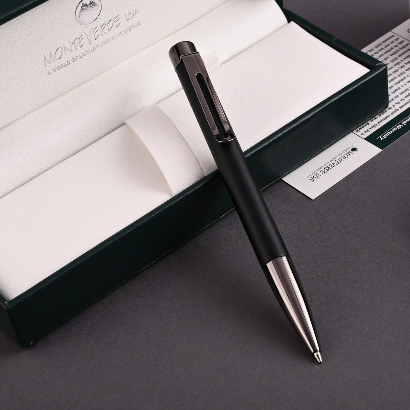 Monteverde Ritma Ball Pen - Black 5