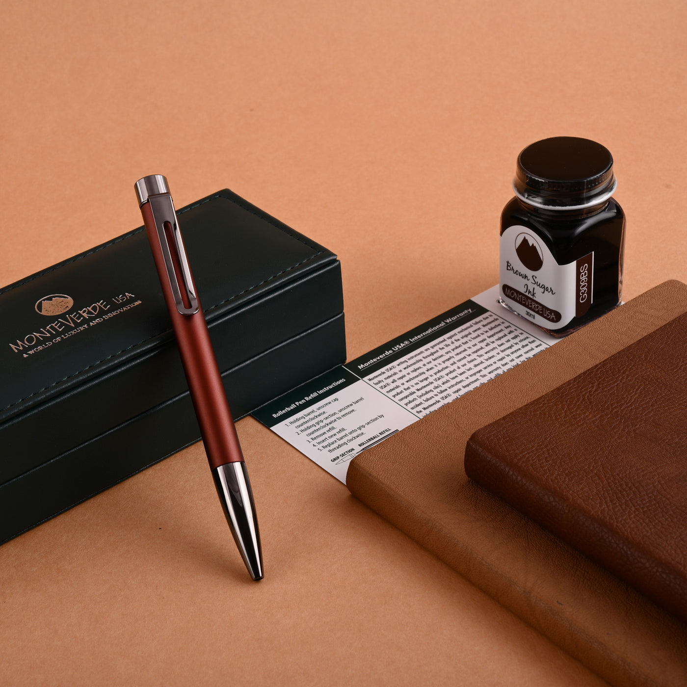 Monteverde Ritma Ball Pen - Espresso (Special Edition) 8