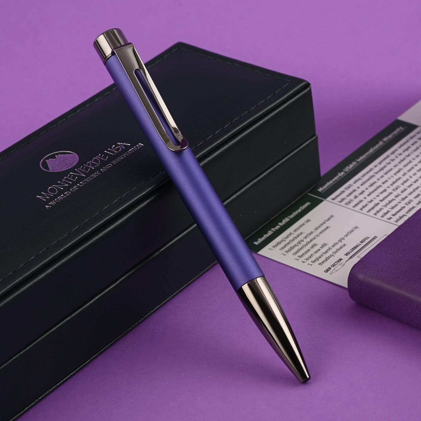 Monteverde Ritma Ball Pen - Purple 5