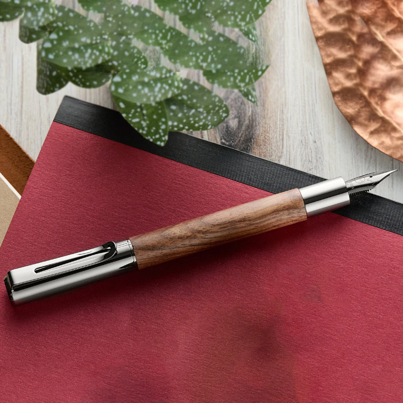 Monteverde Ritma Fountain Pen - Walnut RT