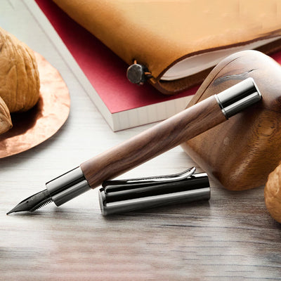 Monteverde Ritma Fountain Pen - Walnut RT