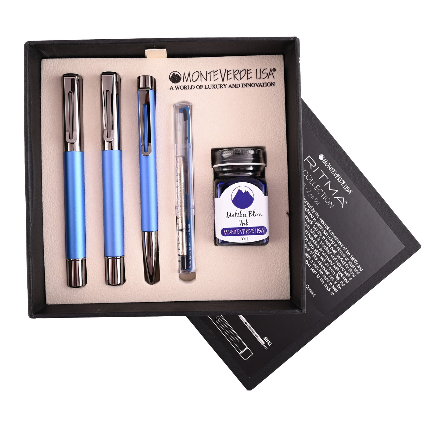 Monteverde Ritma Gift Set of 5 - Blue (Special Edition) 5