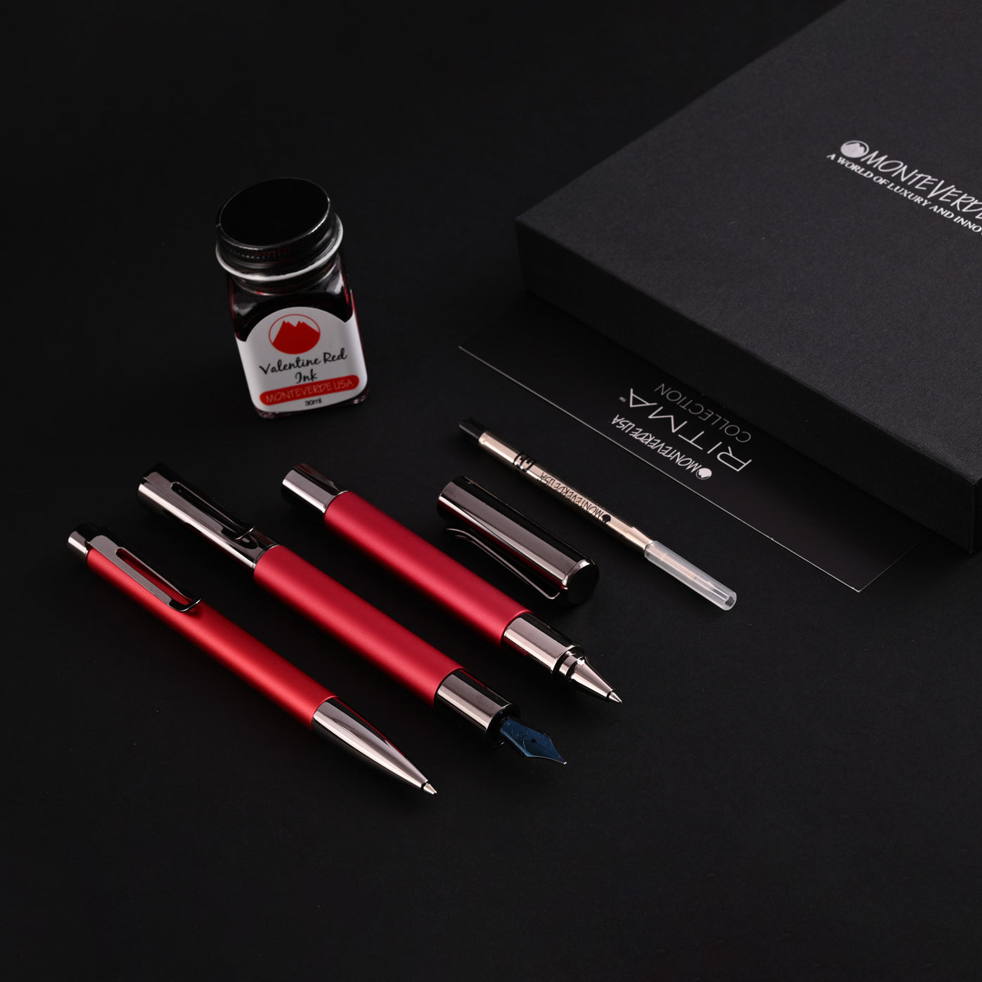 Monteverde Ritma Gift Set of 5 - Red (Special Edition)