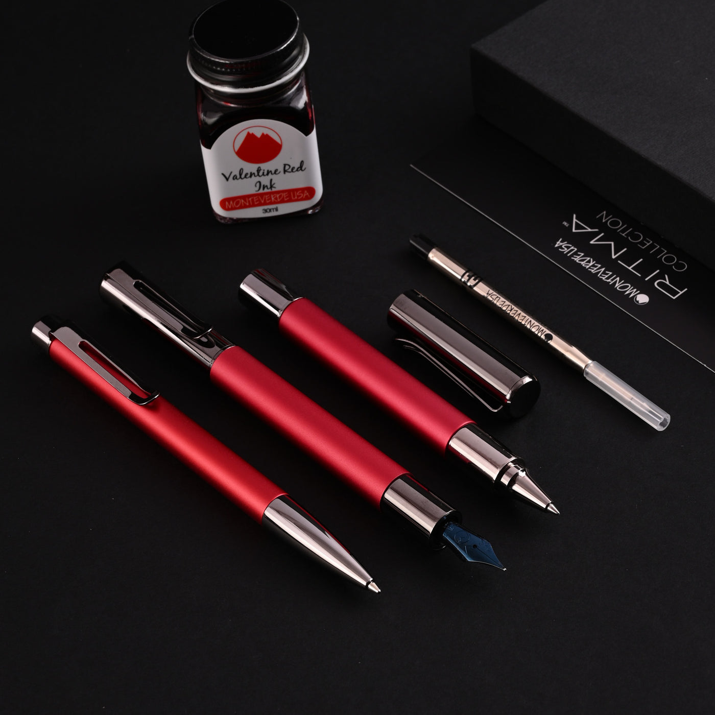 Monteverde Ritma Gift Set of 5 - Red (Special Edition)