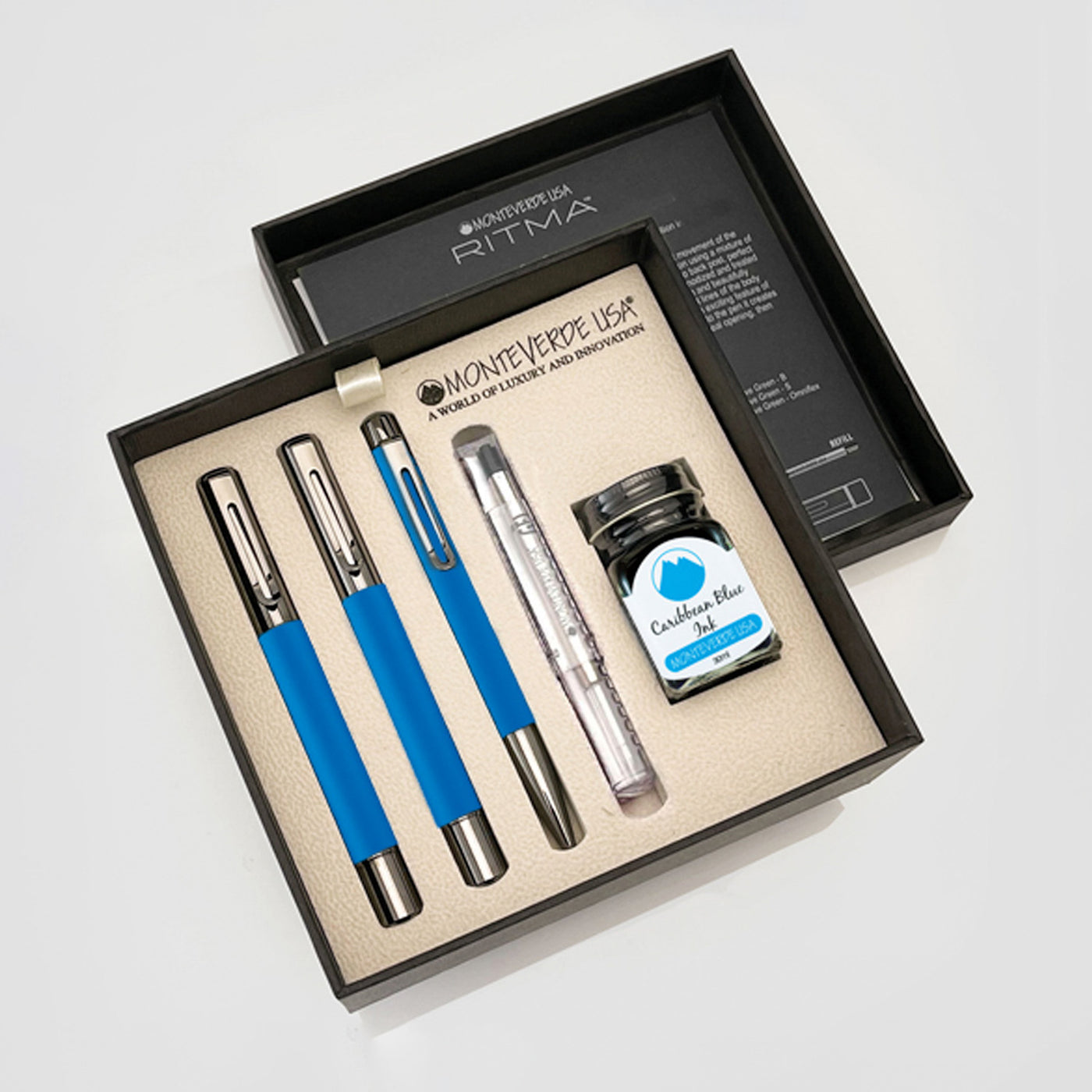 Monteverde Ritma Gift Set of 5 - Turquoise (Special Edition) 1