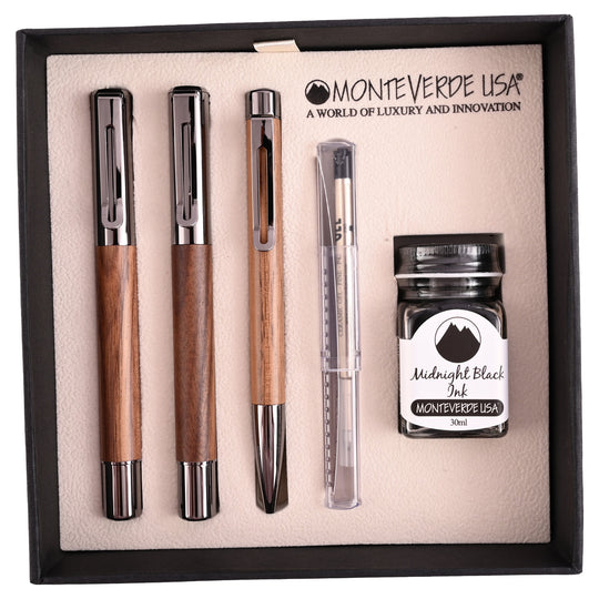 Monteverde Ritma Gift Set of 5 - Walnut (Special Edition)