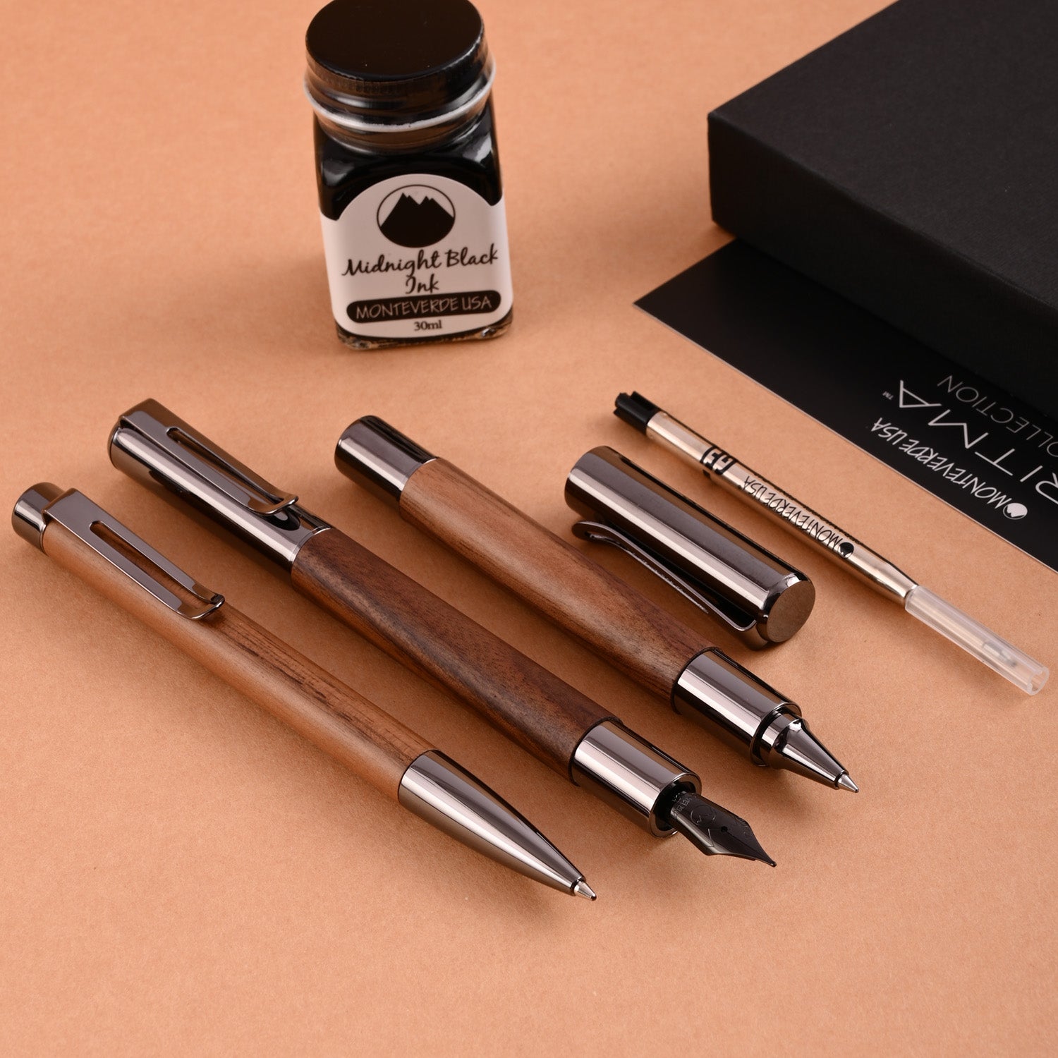 Monteverde Ritma Gift Set of 5 - Walnut (Special Edition) – Makoba
