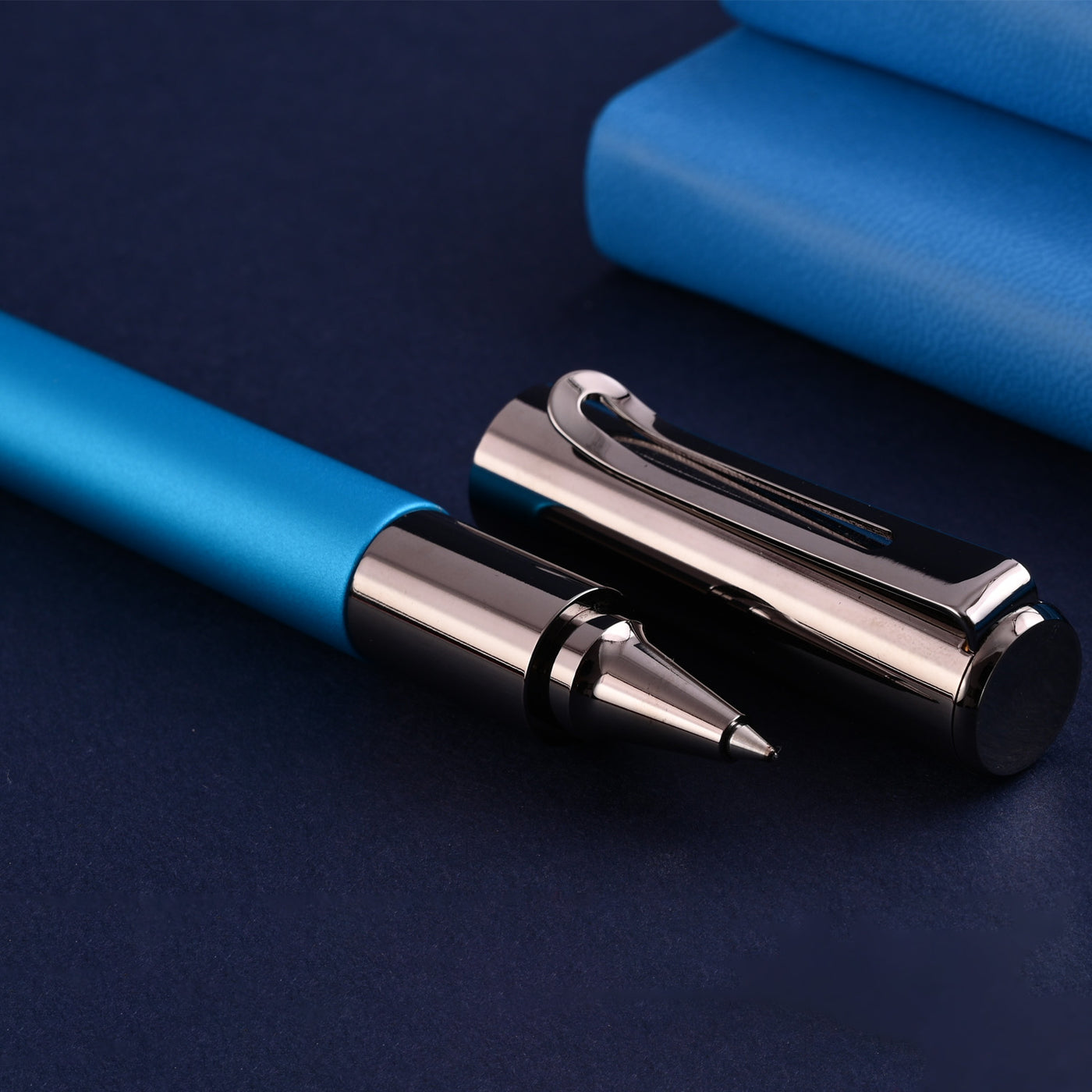 Monteverde Ritma Roller Ball Pen - Blue 8