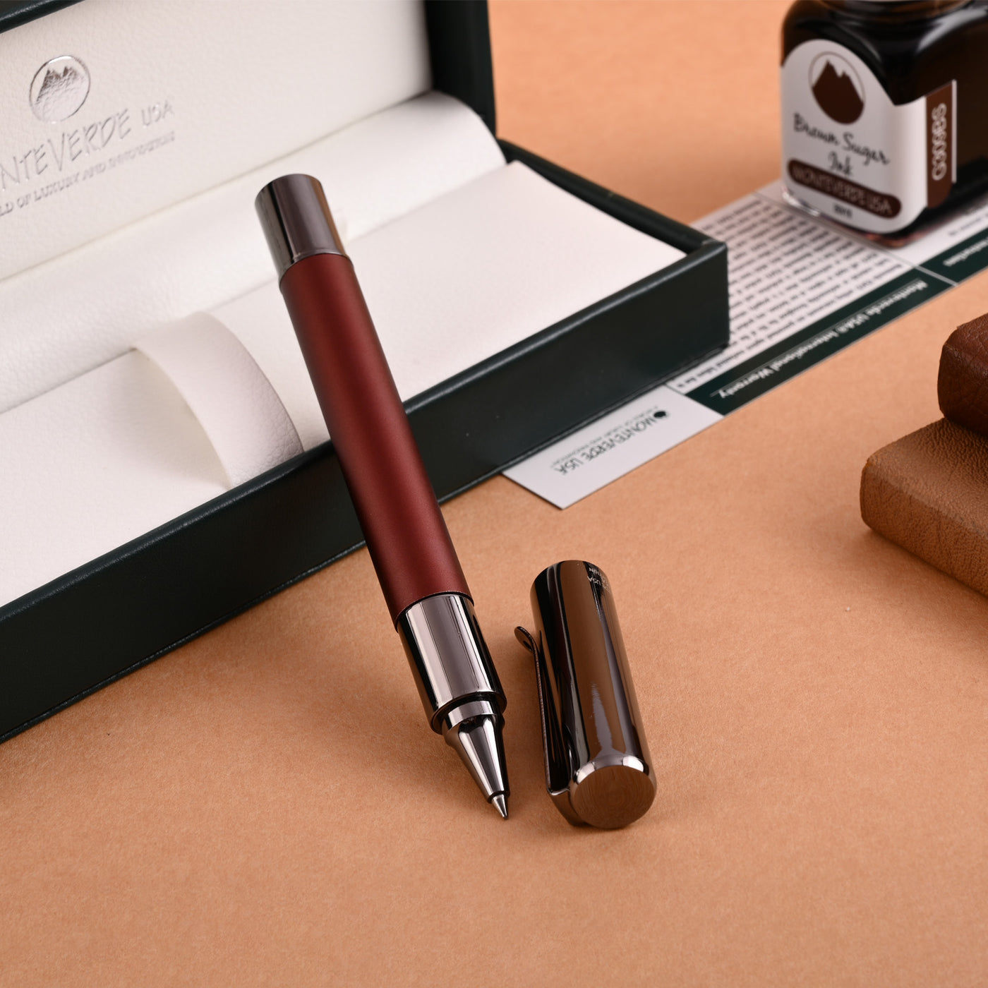 Monteverde Ritma Roller Ball Pen - Espresso (Special Edition) 7