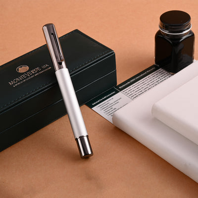 Monteverde Ritma Roller Ball Pen - Silver 10