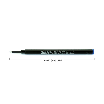 Monteverde Roller Ball Pen Refill - Broad - Blue - Pack of 2 3