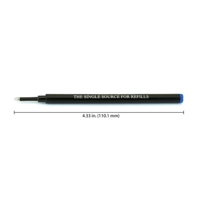 Monteverde Roller Ball Pen Refill - Medium - Blue - Pack of 2 3