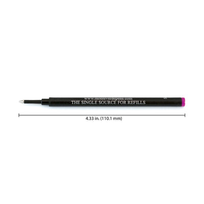 Monteverde Roller Ball Pen Refill - Medium - Magenta - Pack of 2 2