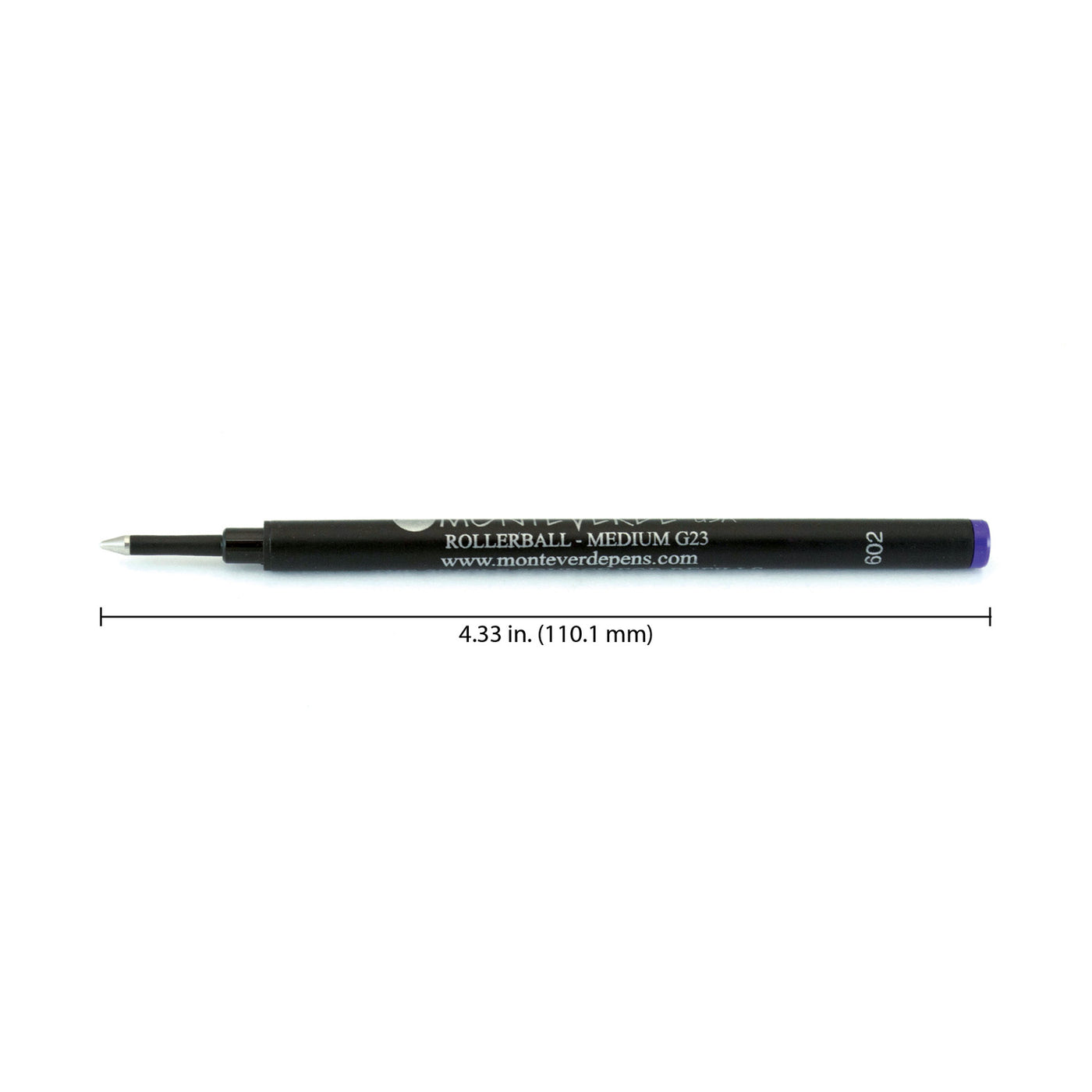 Monteverde Roller Ball Pen Refill - Medium - Purple - Pack of 2 3