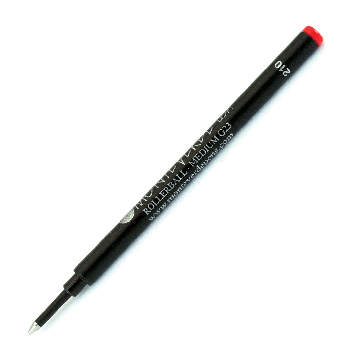 Monteverde Roller Ball Pen Refill - Medium - Red - Pack of 2 2