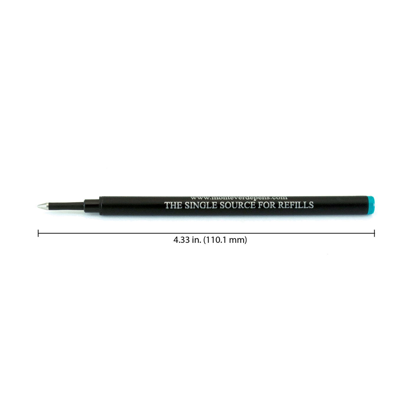 Monteverde Roller Ball Pen Refill - Medium - Turquoise - Pack of 2 3