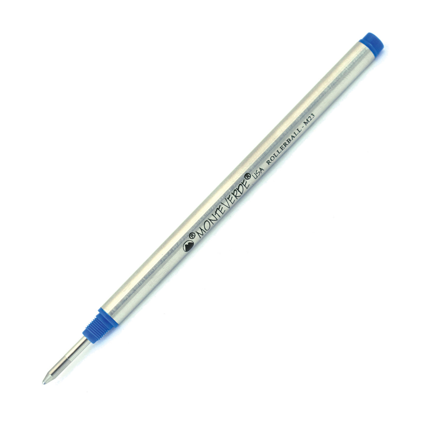 Monteverde Roller Ball Pen Refill for Montblanc Medium Blue Pack Makoba