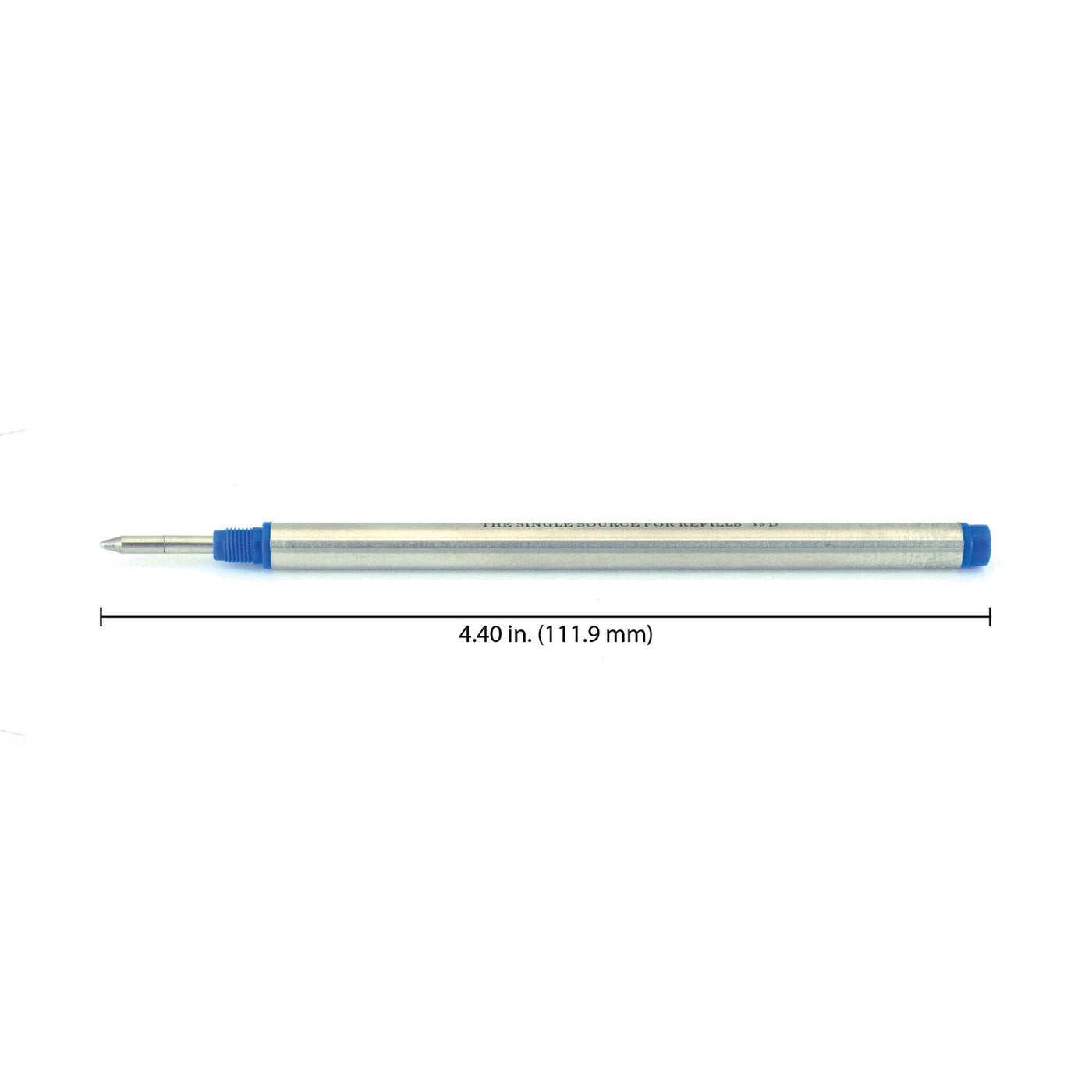 Monteverde Roller Ball Pen Refill for Montblanc - Medium - Blue Black - Pack of 2 3