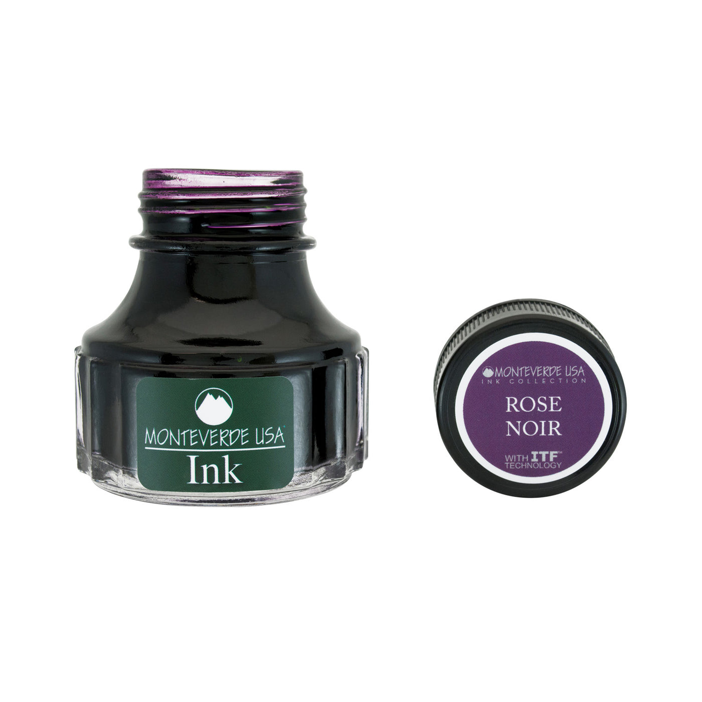 Monteverde Rose Noir Ink Bottle, Pink - 90ml 2