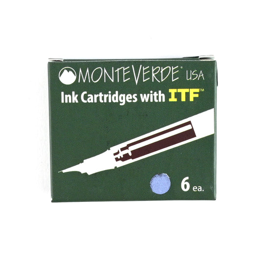 Monteverde Standard Ink Cartridge Pack of 6 - Amethyst