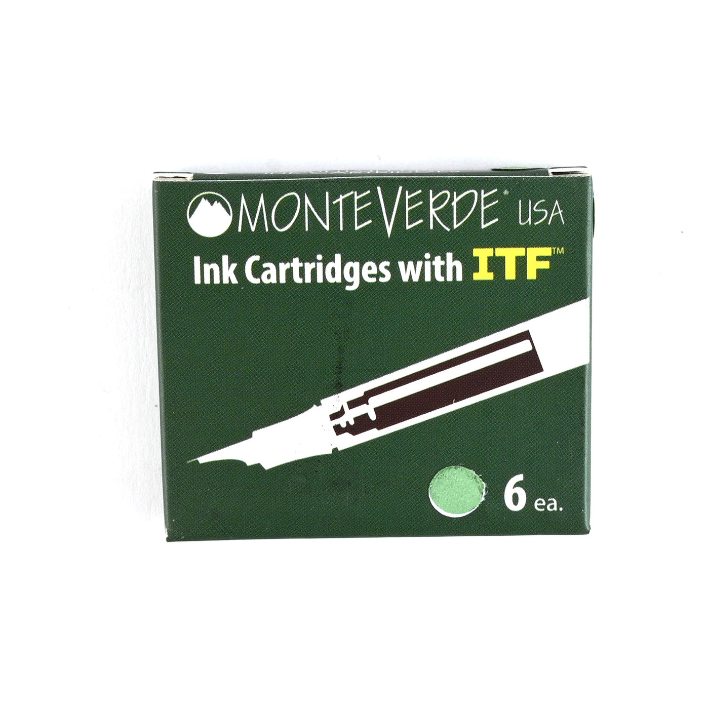 Monteverde Standard Ink Cartridge Pack of 6 - Erinite