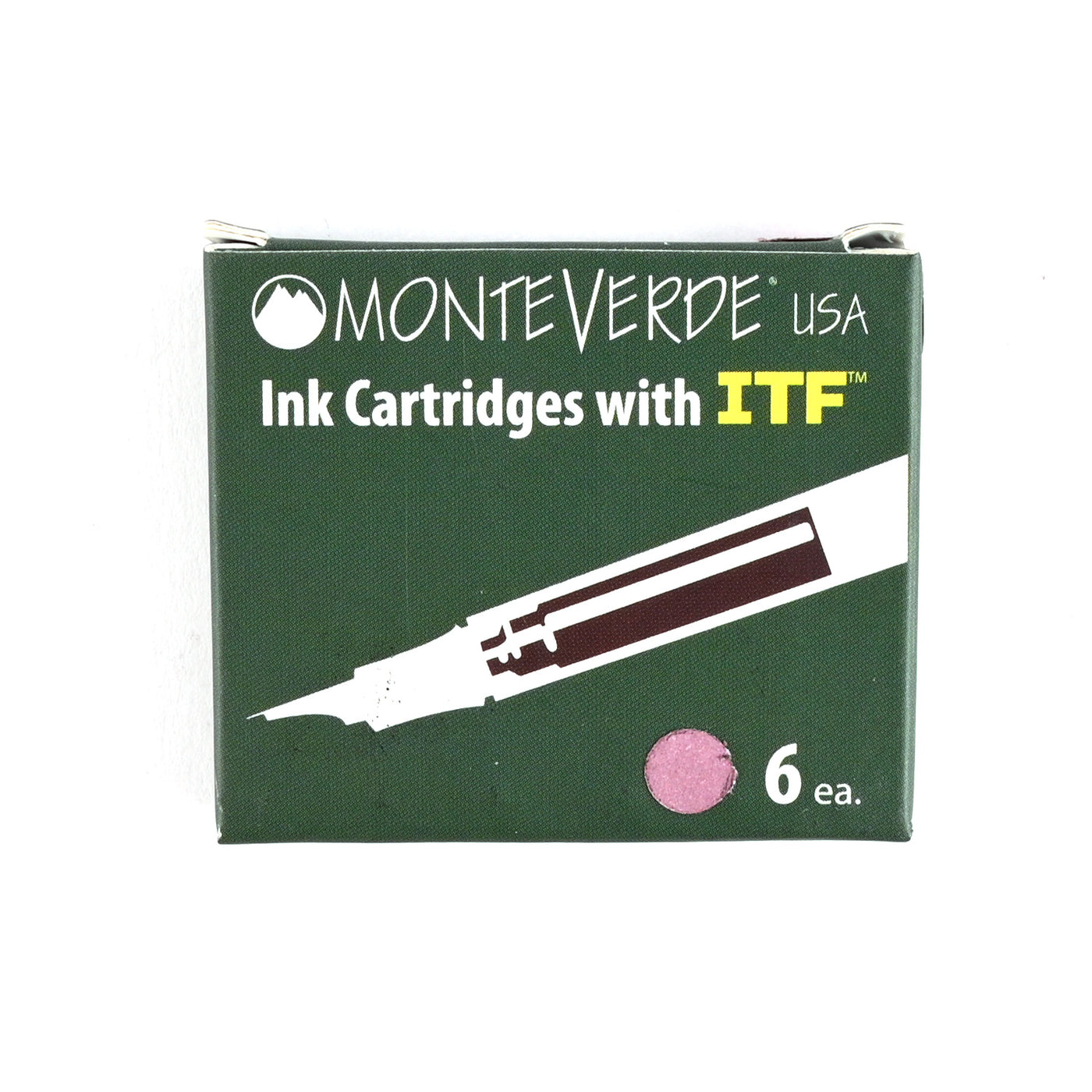 Monteverde Standard Ink Cartridge Pack of 6 - Garnet