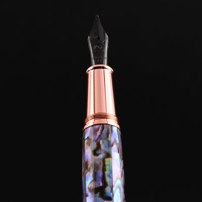 Monteverde Super Mega Abalone Fountain Pen - Rosegold (Limited Edition) 12