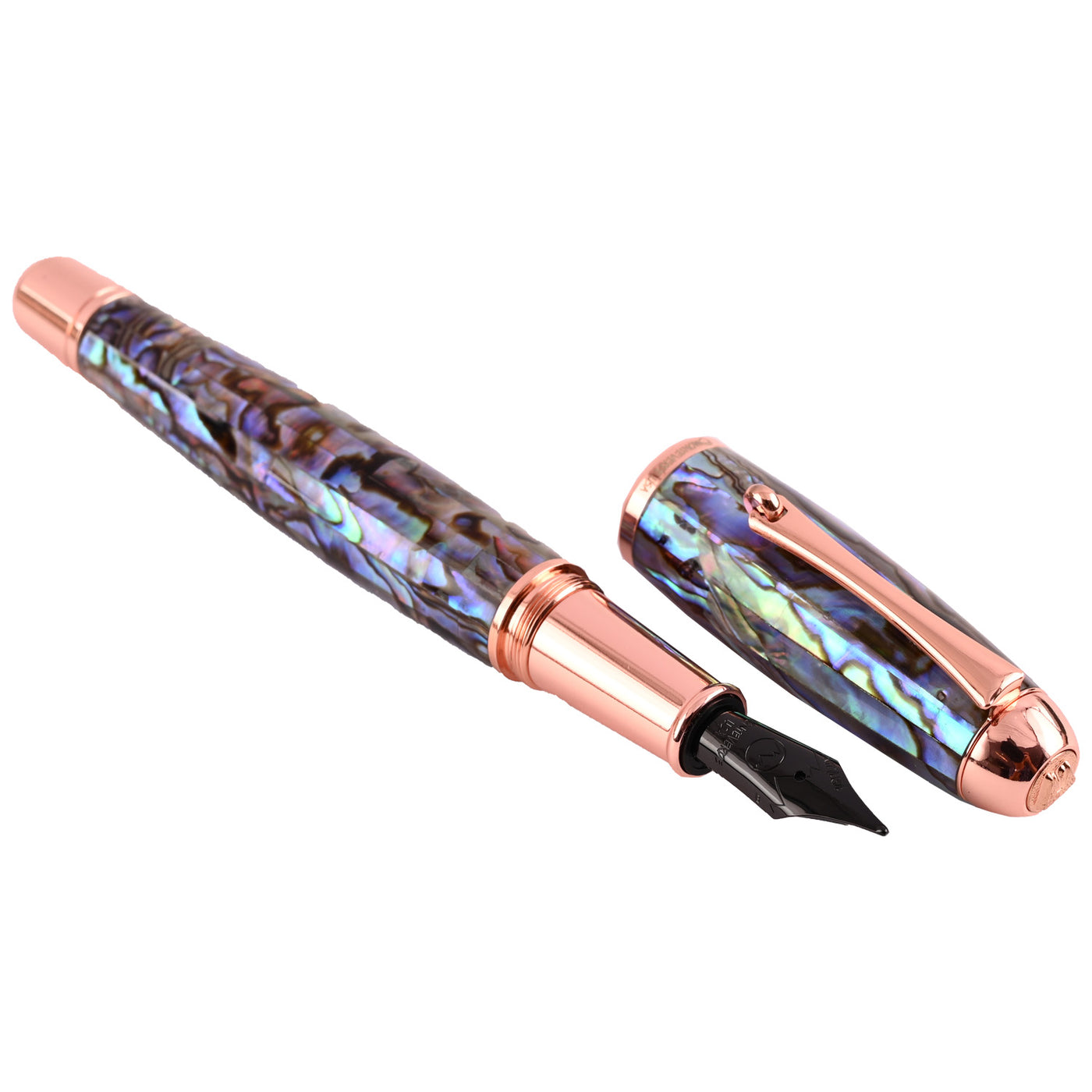 Monteverde Super Mega Abalone Fountain Pen - Rosegold (Limited Edition) 2